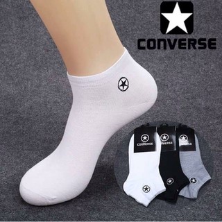 COMBO 10 ĐÔI TẤT NAM CONVERS CỔ NGẮN CAO CẤP