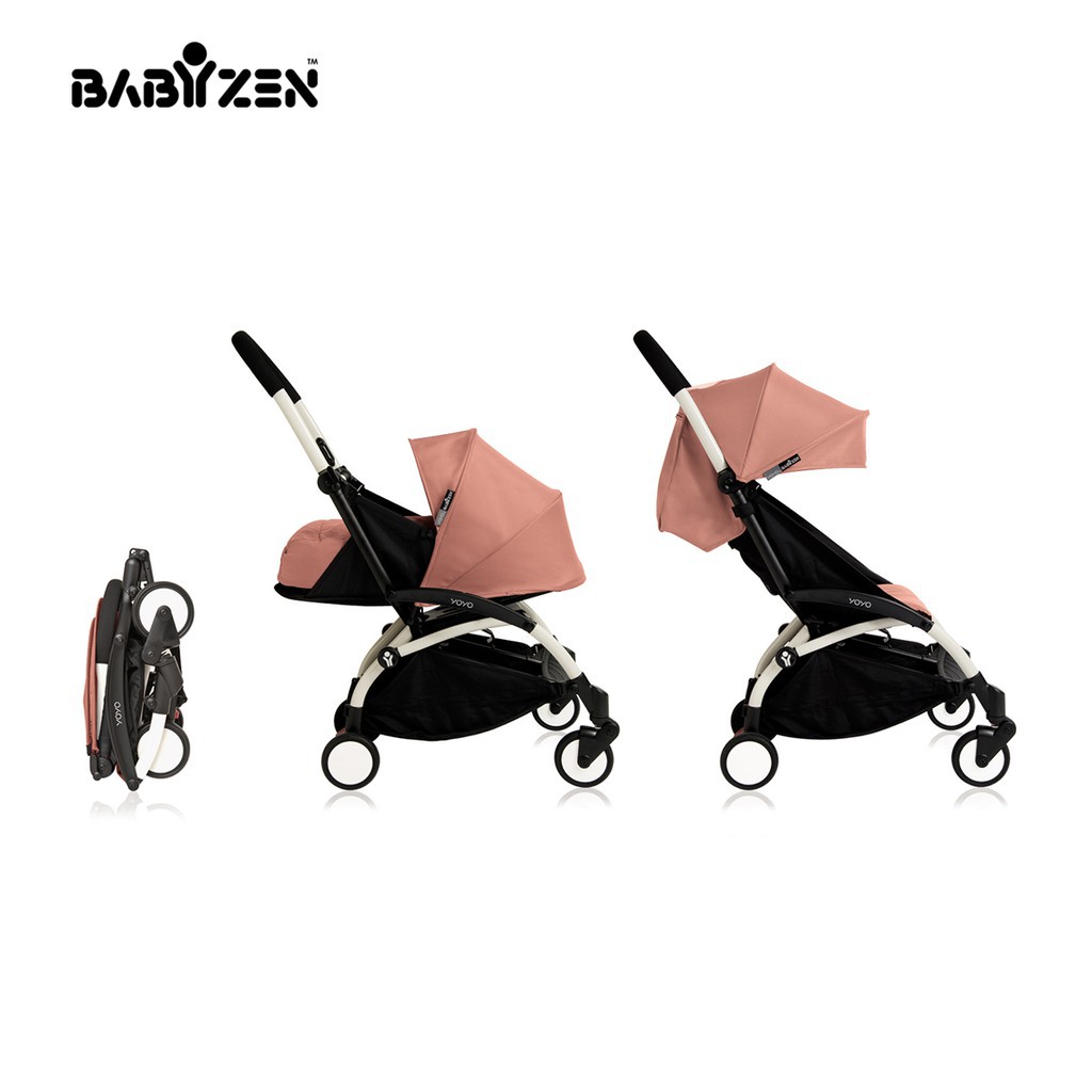 Xe đẩy Babyzen YOYO+ 0M+ Màu Hồng Đất