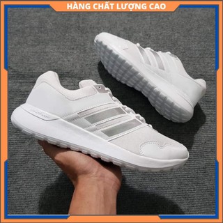 Giày Sneaker Nam Nữ Siêu Nhẹ (Trắng/Đen) [HÀNG CAO CẤP]