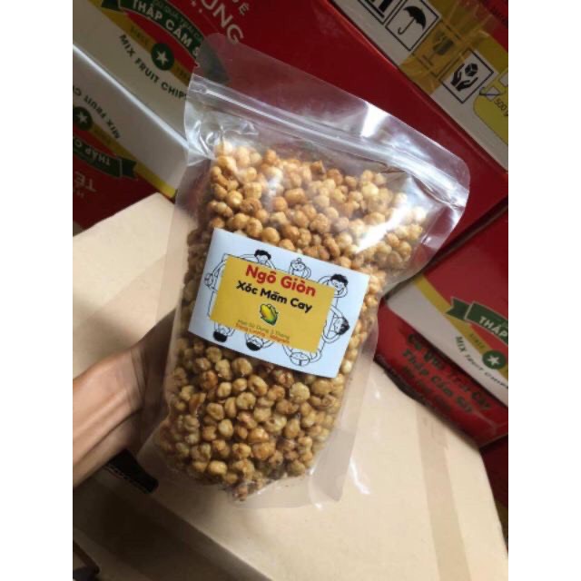 500GR NGÔ NẾP SẤY GIÒN SÓC MẮM CAY NGON SỐ 1