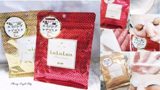 [CÓ BILL NHẬT] ✨MẶT NẠ LULULUN PRECIOUS ĐỎ, VÀNG✨