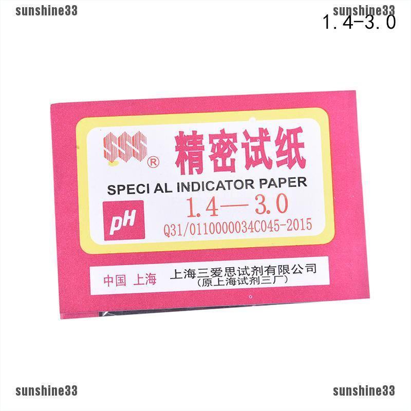0.5-5.0, Giấy Kiểm Tra Độ PH Chính Xác, Giấy PH Tầm Ngắn 80 Dải 0.5-5.0