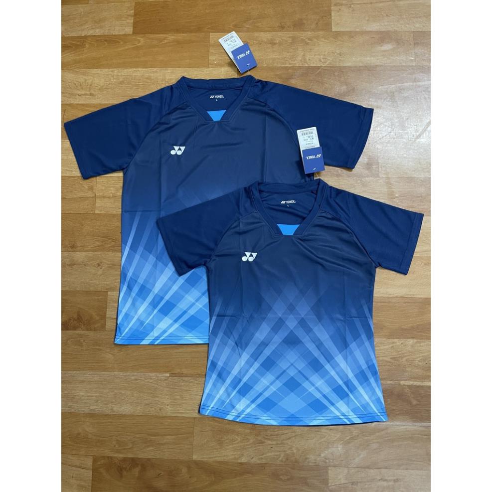 Áo cầu lông Yonex 6998 xanh than (nam,nữ) ⚡