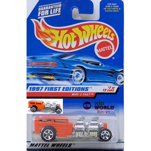 Xe mô hình Hot Wheels basic Way 2 Fast 16667.