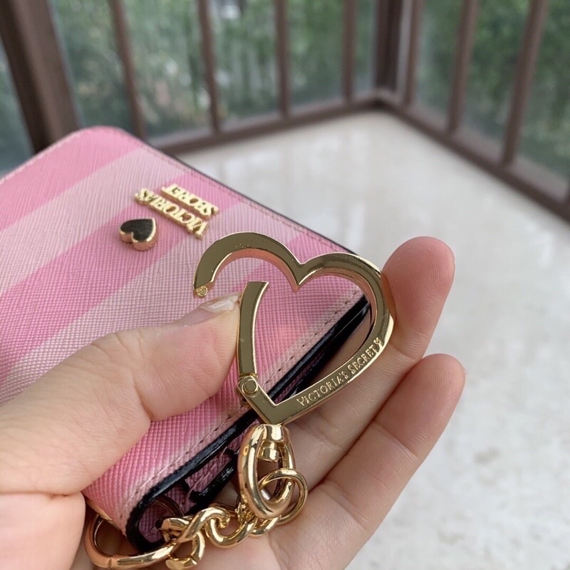 AUTHENIC 100% Ví mini ví nhỏ có móc khoá VICtoria seCRet