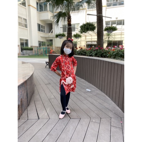 Áo dài bé gái 3-6 tuổi