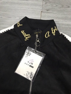 Áo bomber da lộn siêu cấp chuẩn loại 1