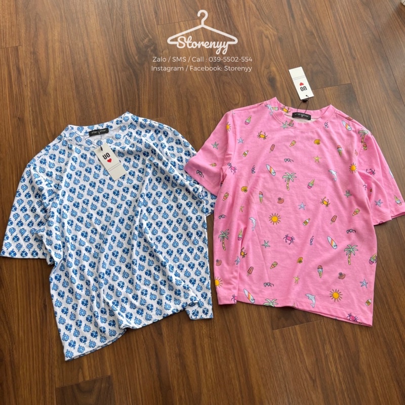 Áo thun hoa nhí Floral Tee UO 🌈 • Storenyy