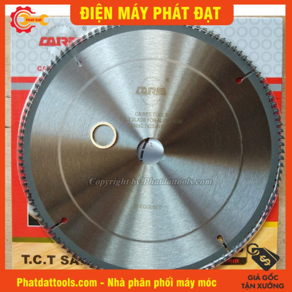 Lưỡi cắt nhôm CARES D250 120 răng cao cấp-Thương hiệu Đức