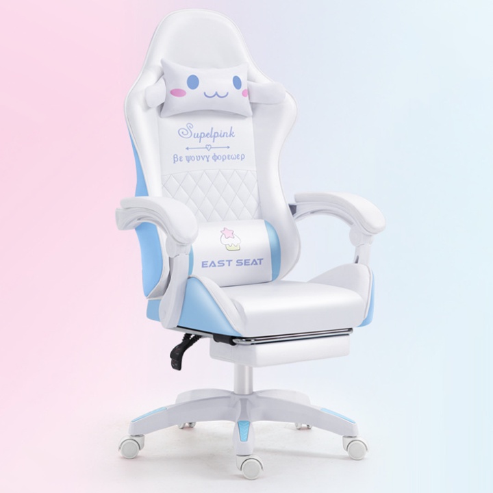 Ghế Gaming Nhập Khẩu Có Gác Chân Xoay 360 Nâng Hạ Ngả Lưng 135 độ, Ghế game gaming streamer youtuber livetreamer