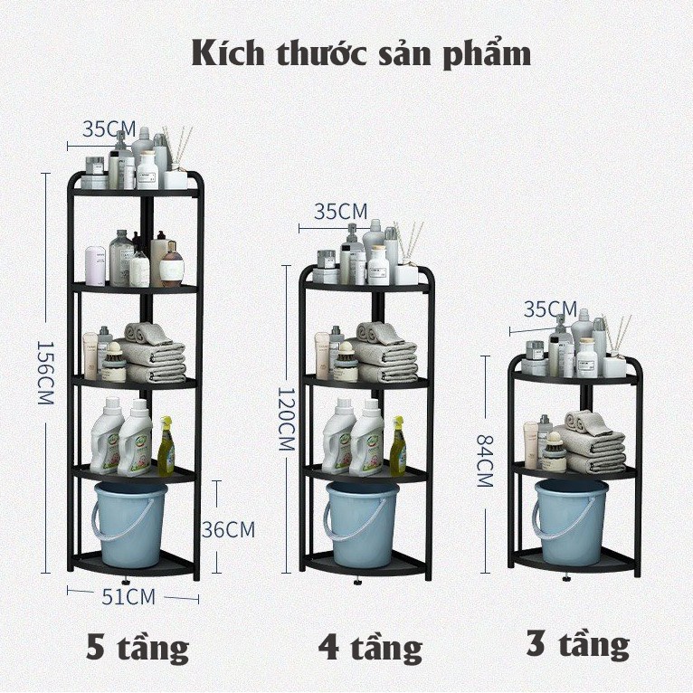 Kệ Góc Gấp Gọn Đa Năng Cao Cấp