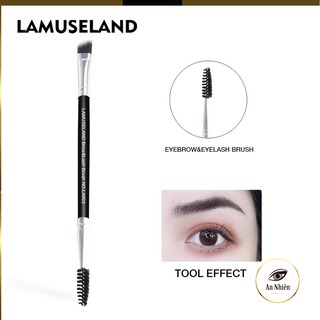 [DEAL 1K] Cọ Trang Điểm Lông Mày Và Mắt Hai Đầu Lamuseland