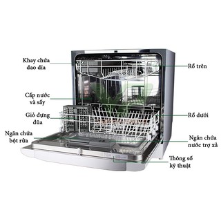 Máy Rửa Chén Electrolux ESF6010BW- Hàng Chính hãng