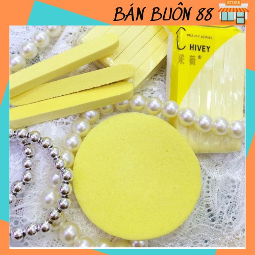 ❌SẴN HÀNG LOẠI 1❌ Bọt biển - Bông nở rửa mặt Chivey 12 miếng 88093 shop Giang Phạm