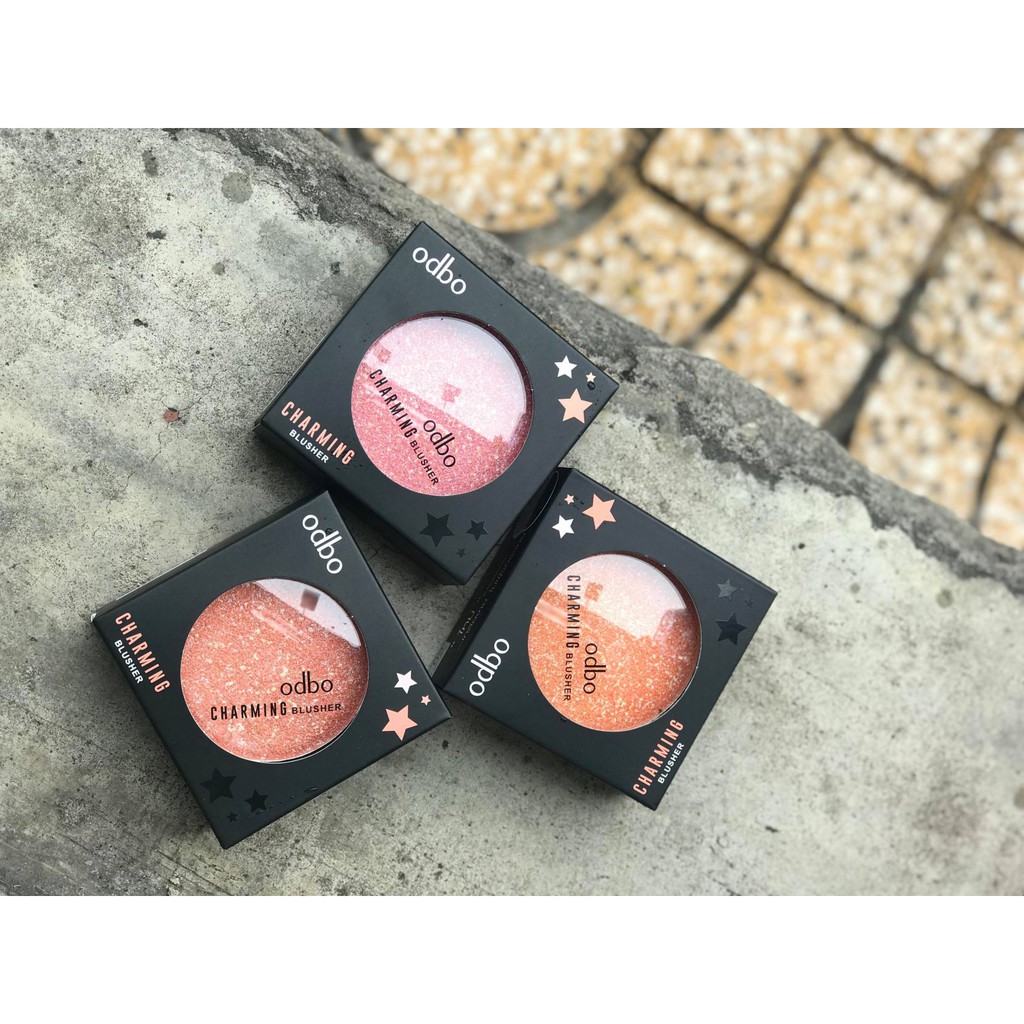 MÁ HỒNG ODBO CHARMING BLUSHER ĐẸP LUNG LINH NHẬP KHẨU CHÍNH HÃNG - 4364