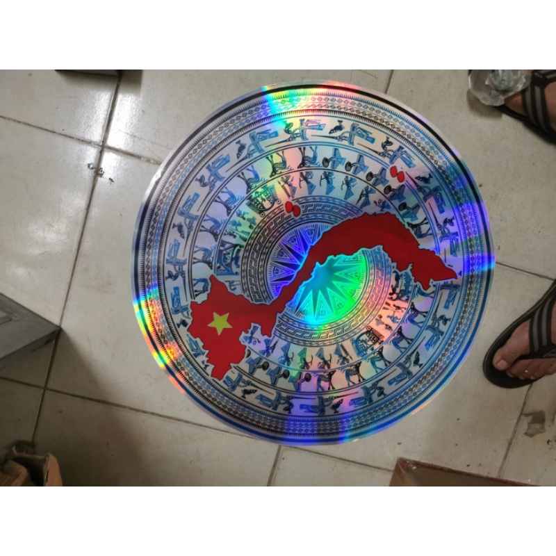 Tem trống đồng 7 màu VIỆT NAM SIÊU CHẤT.