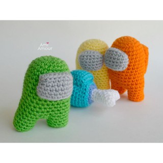 Móc Khóa Handmade Among Us bằng len