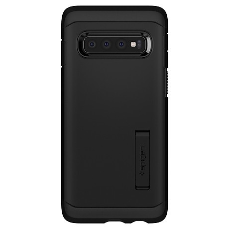 Ốp Lưng Galaxy S10 Spigen Tough Armor Chống Sốc USA_Black