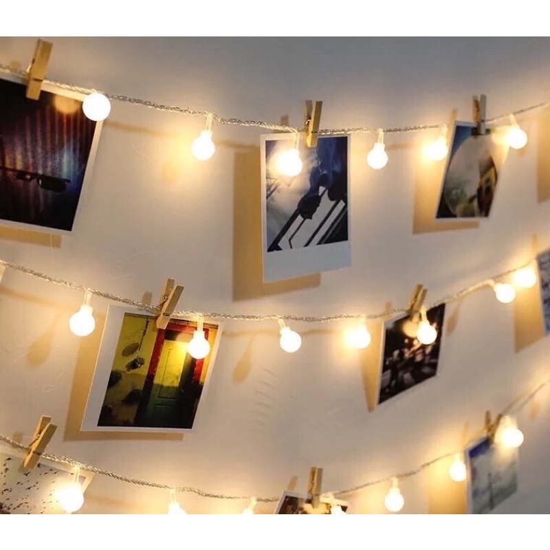 Dây Đèn Trang Trí Cherry Ball 3 Mét 20 Bóng (Sử dụng pin)