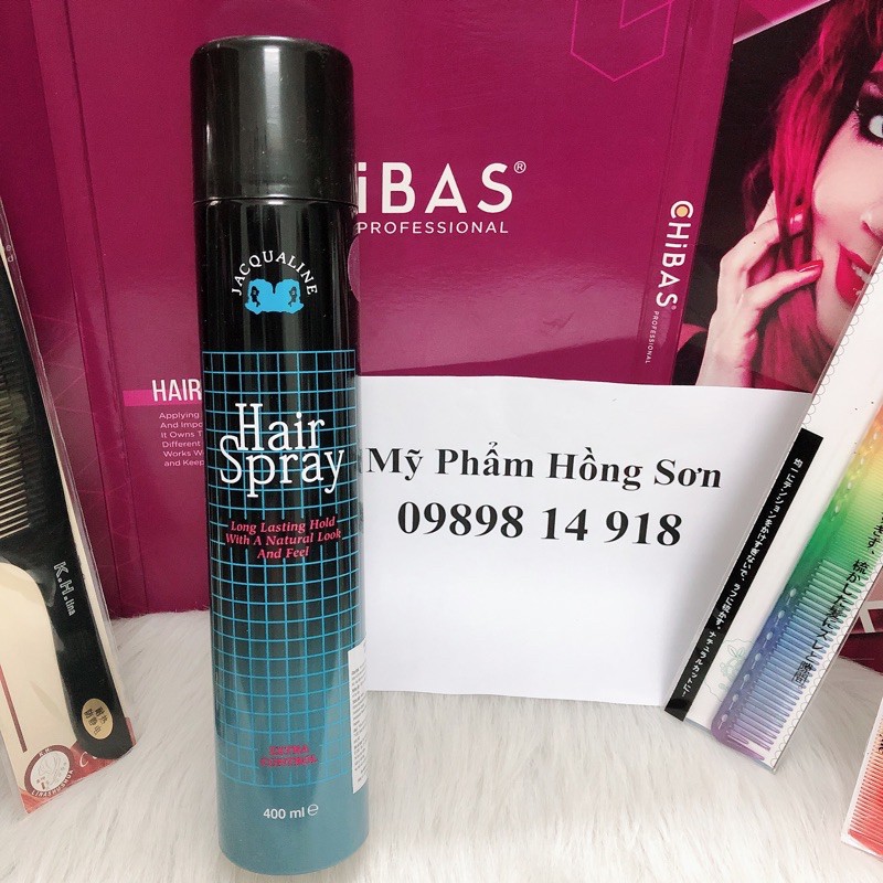 Gôm xịt tạo kiểu tóc nam sè gòn Hair spray 400ml