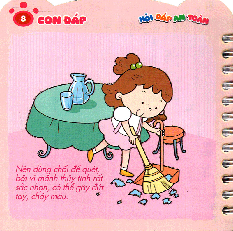 Sách Mẹ Hỏi Con Đáp - Hỏi Đáp An Toàn - 2-6 Tuổi