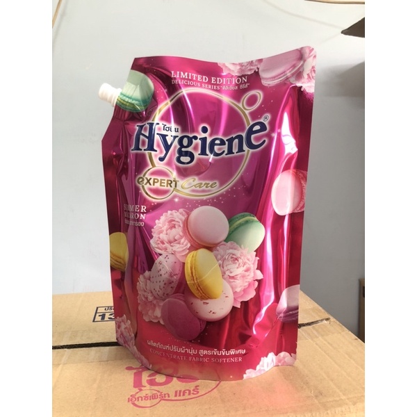 Nước xả vải Hygiene thái lan hương Macaron 1150ml