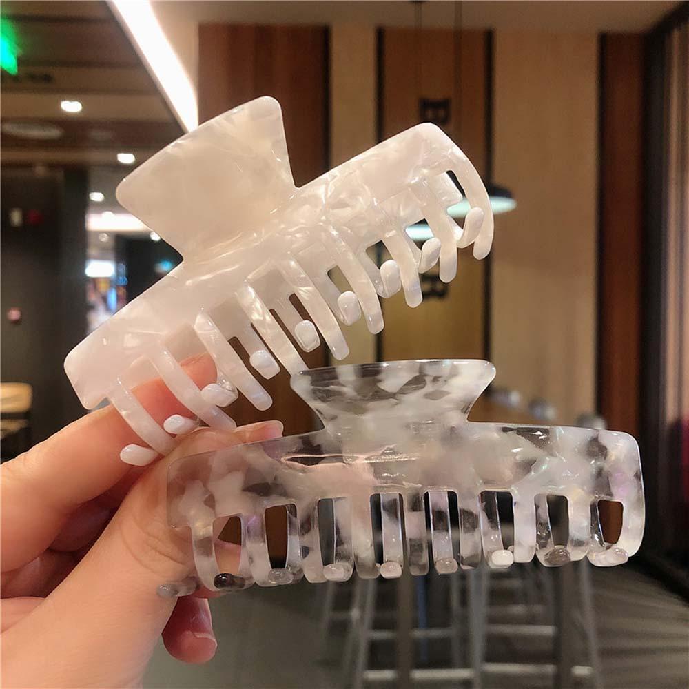 Kẹp Tóc Càng Cua Họa Tiết Da Báo