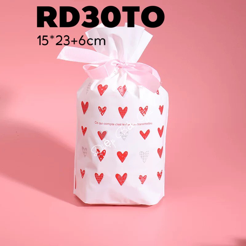 Túi rút dây Tim lẫn to RD30 TO (50c)