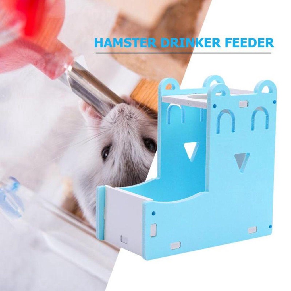 Hộp Đựng Thức Ăn Cho Chuột Hamster Bằng Nhựa NICKOLAS Dễ Thương