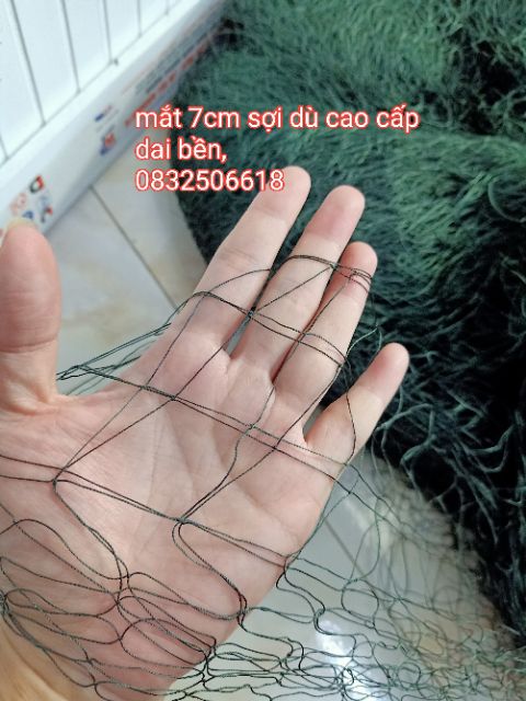 Lưới  qu-ốc đồng dài 20m - 50m cao 3,5m sợi dù cao cấp