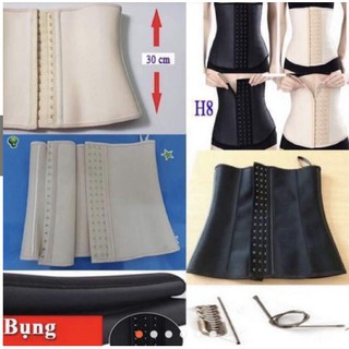 Đai nịt bụng latex 9 xương colombia loại 30cm