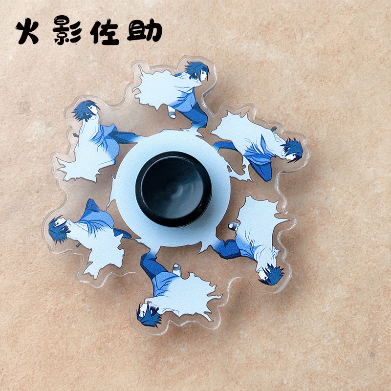 Con quay đồ chơi Fidget Spinner hình Demon Slayer Naruto giúp giảm stress cho trẻ em