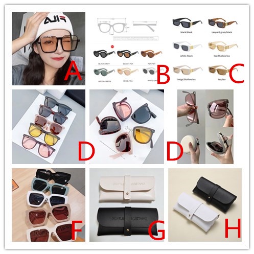 Kính Mát Thời Trang Phong Cách Hàn Quốc 5 Màu Sắc Tùy Chọn Cho Nam Và Nữ