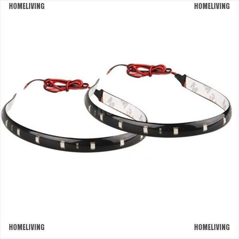 Đèn LED Chạy Ban Ngày Chống Thấm Nước Linh Hoạt Cho Xe Hơi