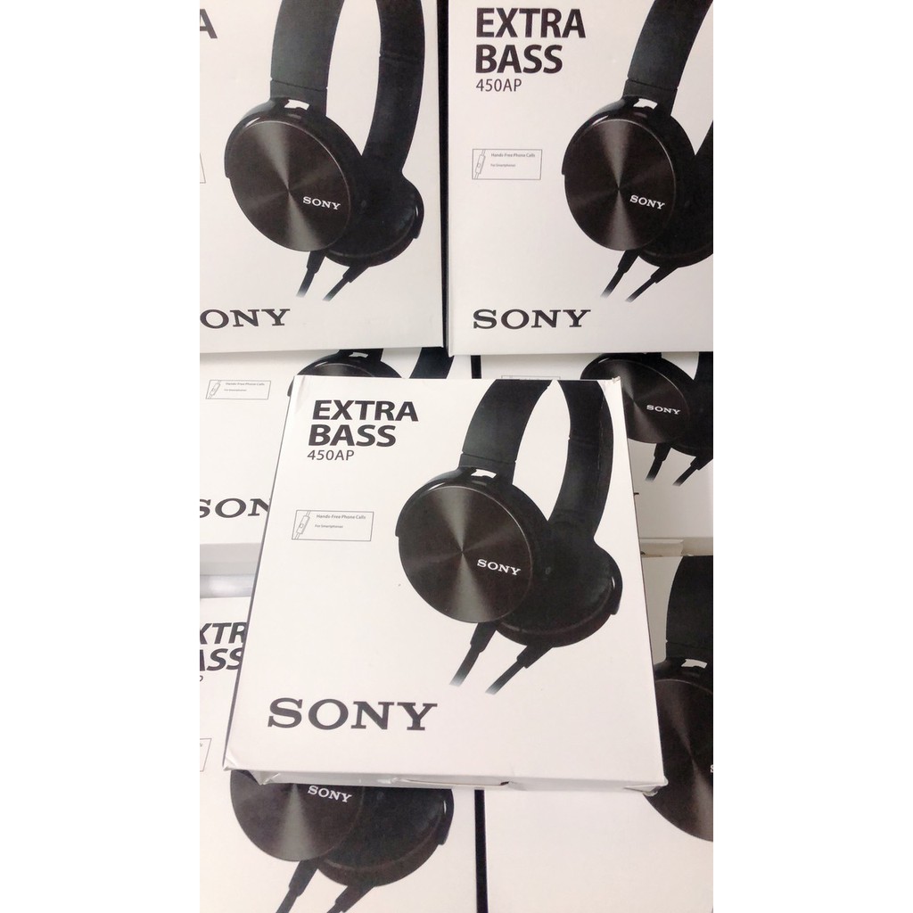 Tai Nghe Có Dây Sony XB450 Có Micro Khử Tiếng Ồn Giắc 3.5 Mm - Việt Linh Store