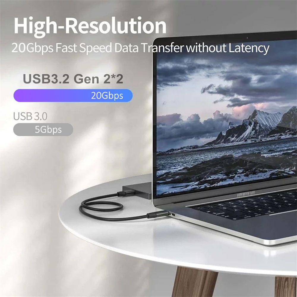 BTLIMER Dây Cáp Sạc USB 3.2 Loại C 100W 4K @ 60HZ