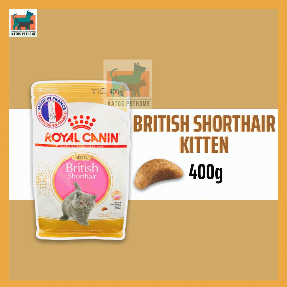 Thức ăn British Shorthair Kitten 400g