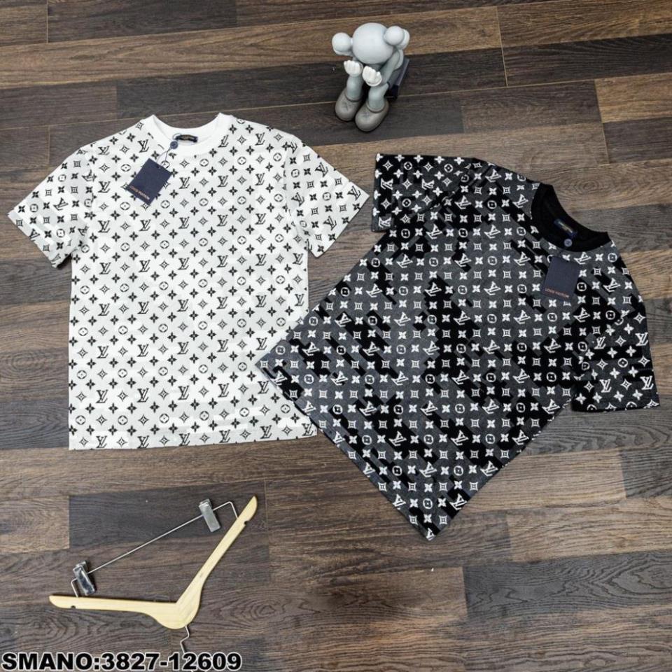 [Ảnh Thật] Áo phông nam Lv hình in Cao Cấp - Áo phông nam SPF cao cấp