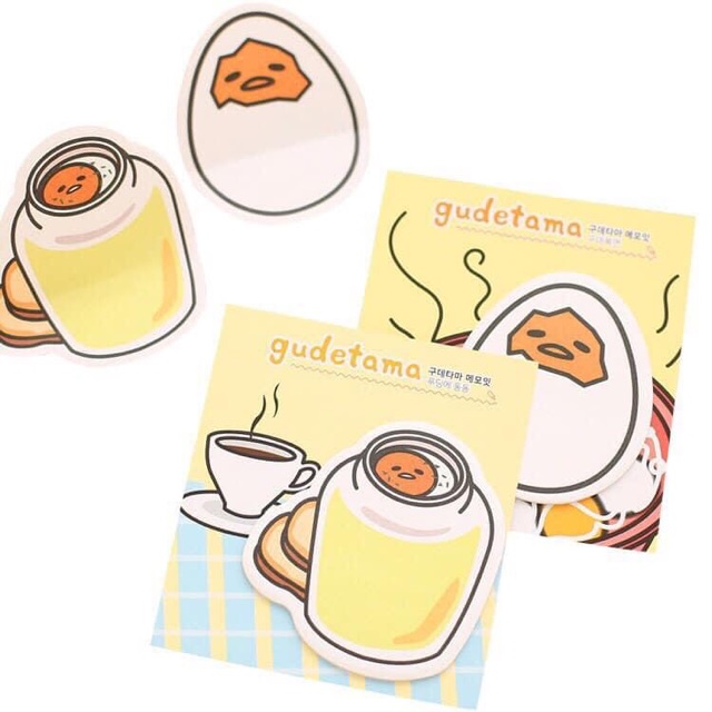 Giấy note trứng lười Gudetama (nhà BEAN)