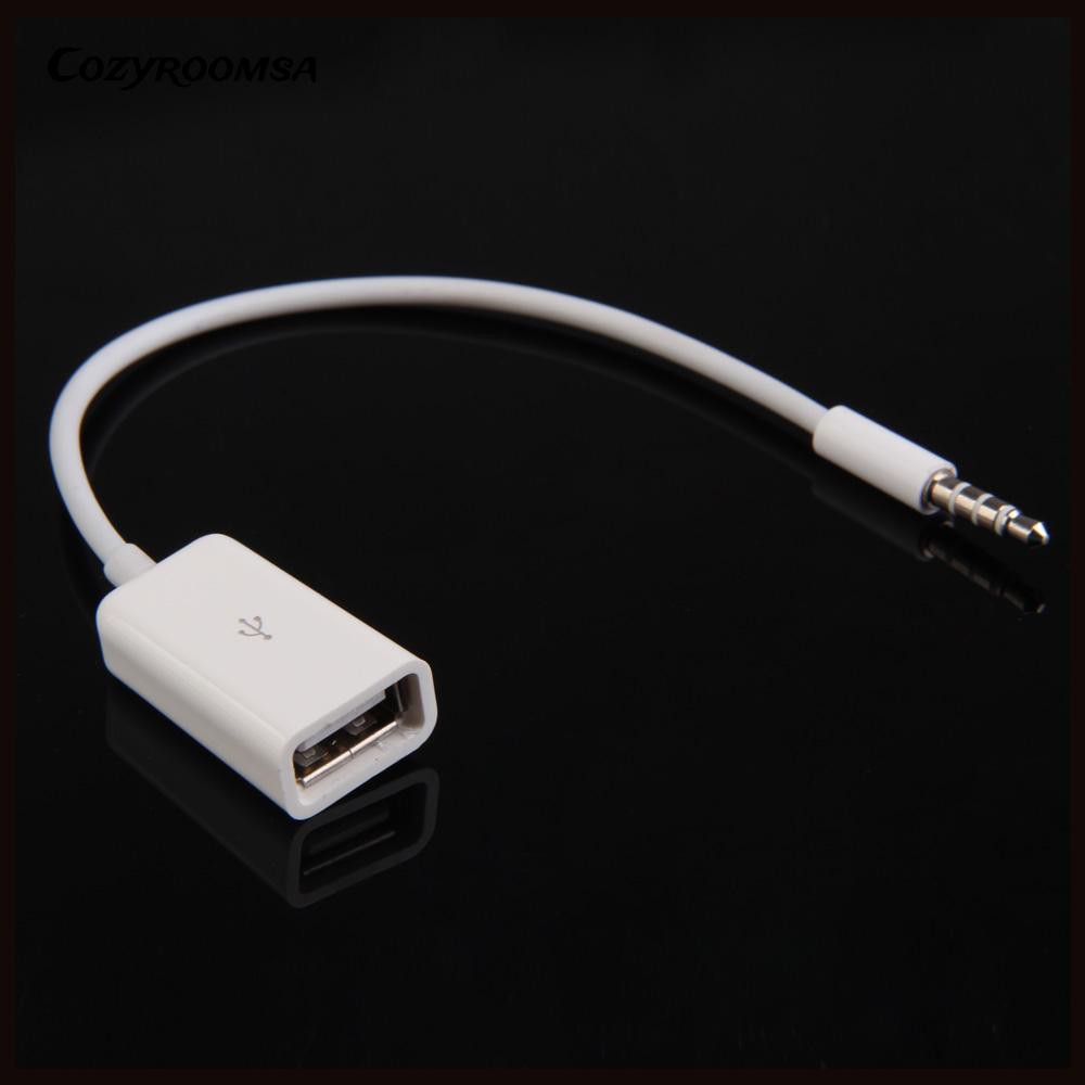 Dây Cáp Chuyển Đổi Âm Thanh Từ Đầu Cắm 3.5mm Sang Cổng Usb
