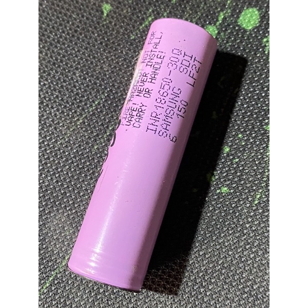 Pin 18650 SAMSUNG INR18650 30Q 3000mAh dòng xả cao 15A bóc máy chưa qua sử dụng