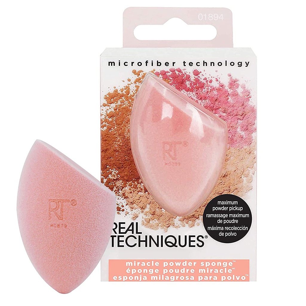 Bông dặm phấn REAL TECHNIQUES Miracle Powder Sponge