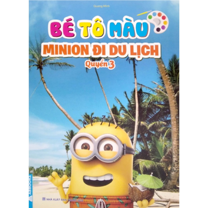 Sách - Combo Bé Tô Màu - Mùa Hè Của Minion (Bộ 4 Cuốn)