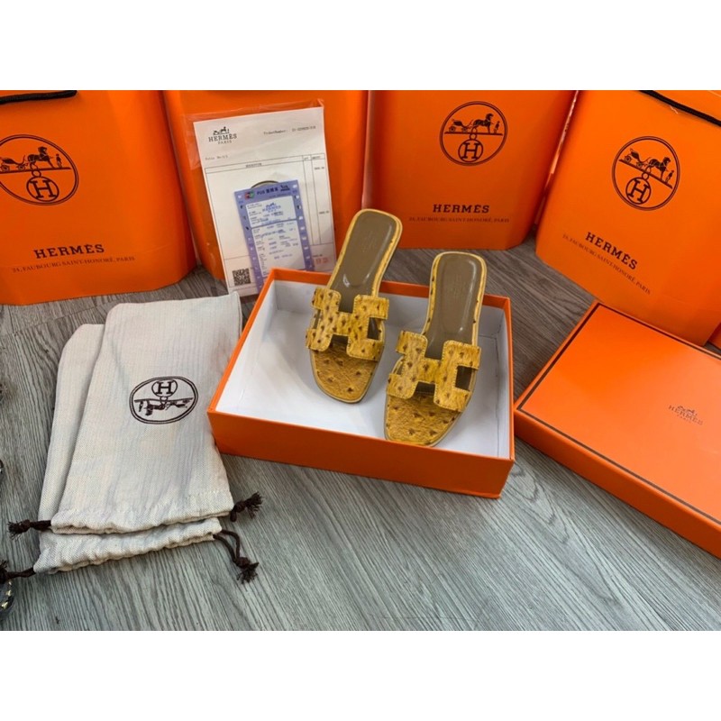 Dép lê Hm da hạt chấm nổi G52 fullbox