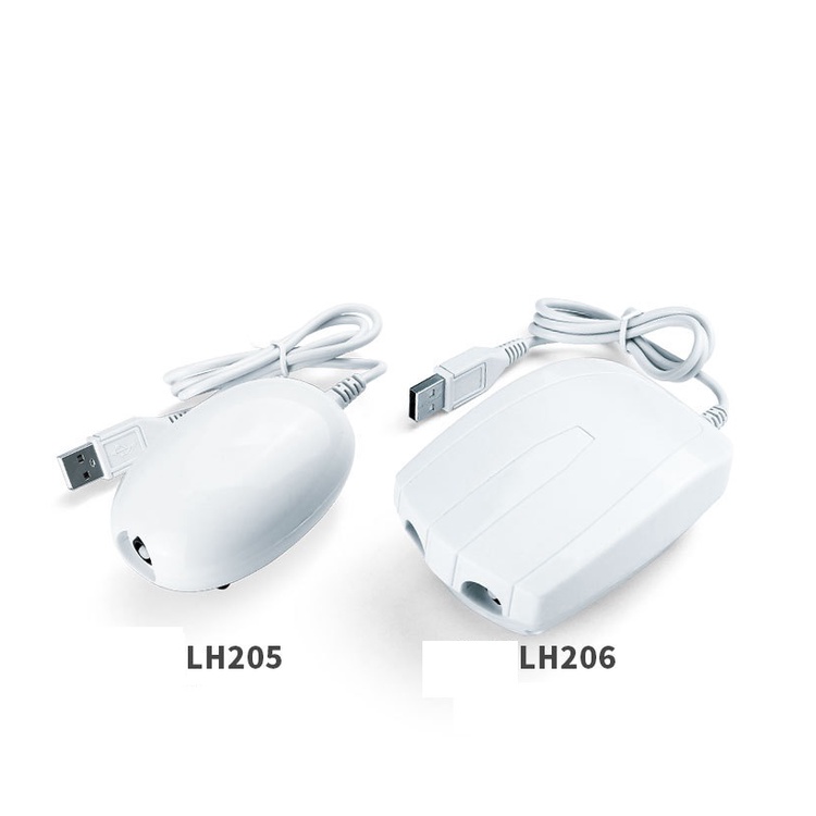 Máy sục oxy hồ cá , sục khí bể cá USB chuyên dụng LH loại ổ đơn , ổ kép