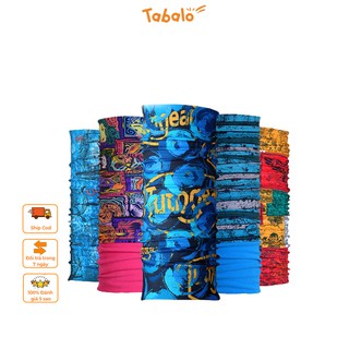 TABALO - Khăn Đa Năng Camping Nam Nữ Tabalo Chống Nắng, Chất Vải Co Giãn, Dày, Mềm Mịn, Thấm Hút Mồ Hôi Cực Tốt