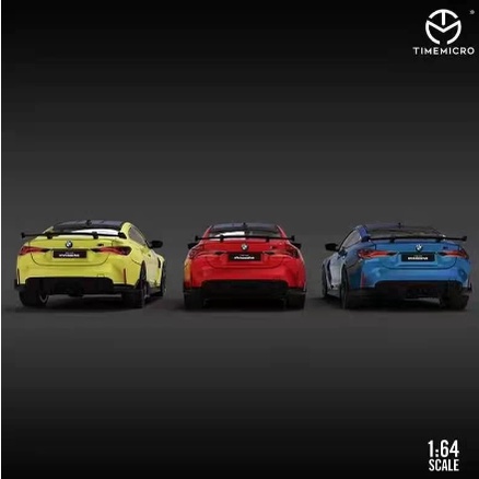 Mô hình ô tô BMW M4 G82 - Safety car 1/64 Time micro Dream