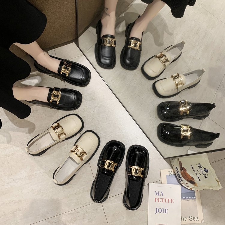 [ Mã 66CBSALE giảm 30K đơn 200K] Giày Búp Bê Nữ Đế Bằng Mũi Vuông Thời Trang | BigBuy360 - bigbuy360.vn