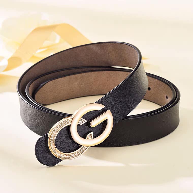 T19235 - Thắt lưng nữ da thật hàng nhập