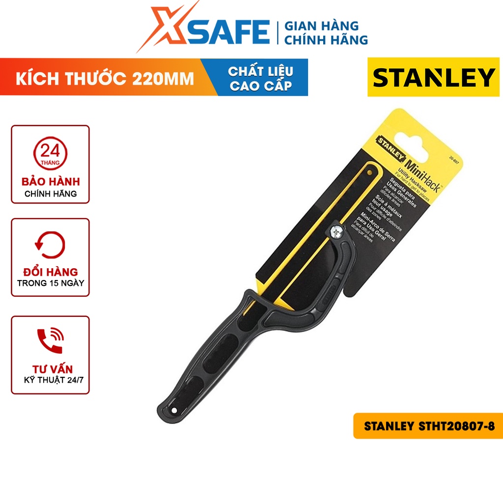 Cưa cầm tay 10 inch STANLEY STHT20807-8 thép hợp kim cứng Cưa Stanley cưa sâu 35mm, bước răng 24T